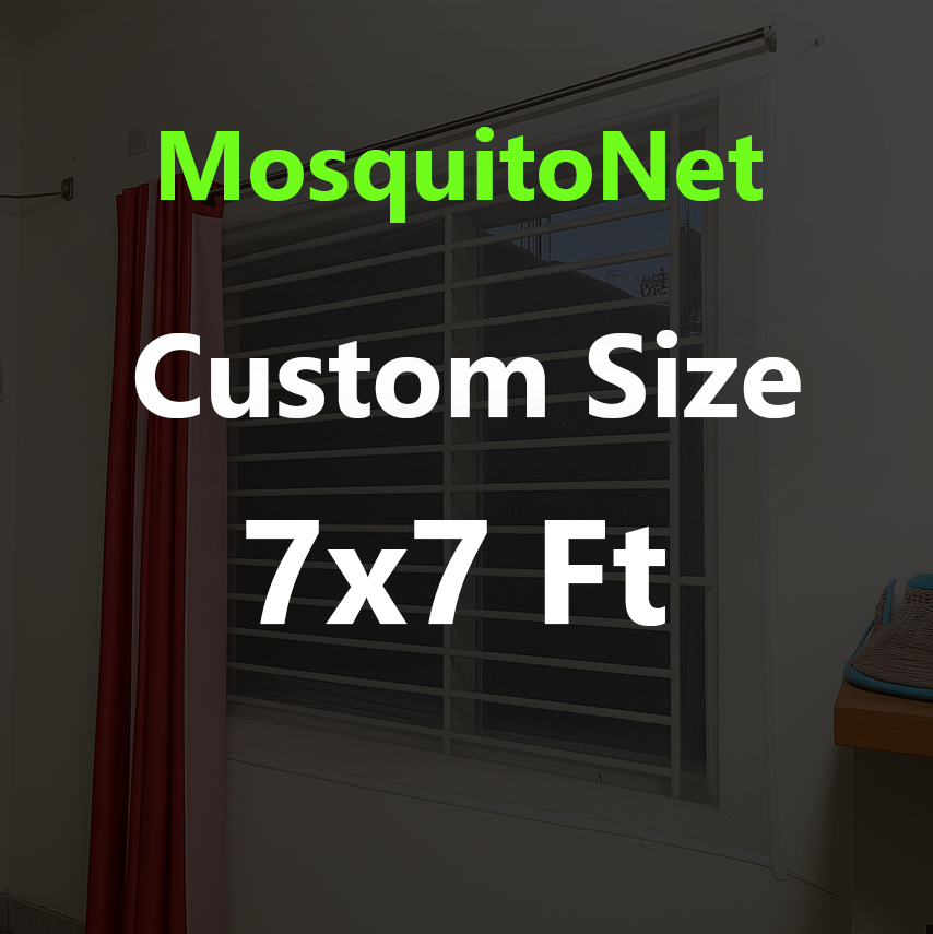 Premium CustomNet 7/7 ft With Decorative Design For Window